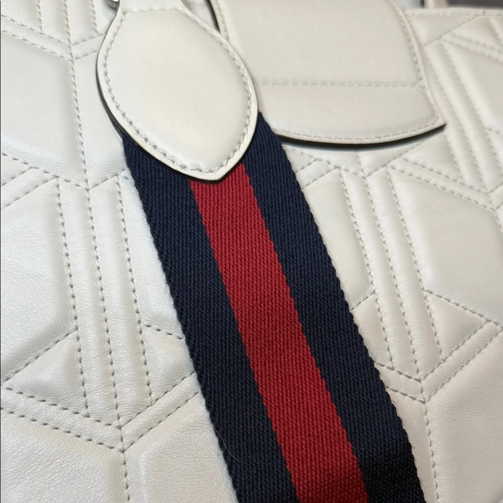 Gucci Dionysus Matelassé Tote Bag (EUC, Web Strap, Pre-authenticated)